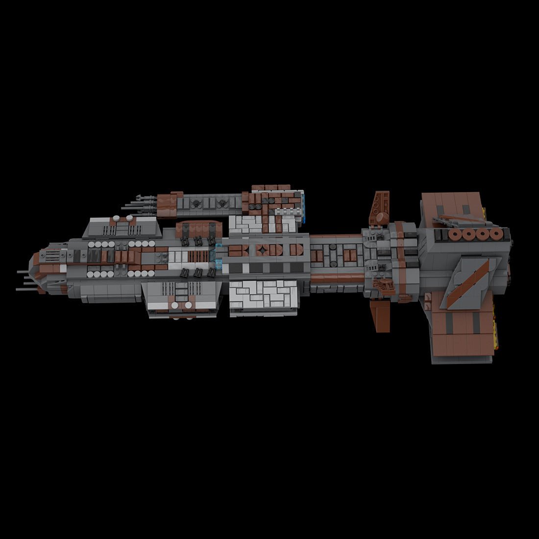 MOC - 126952 Lantean Aurora - class Klemmbausteine - LesDiy - Klemmbausteine