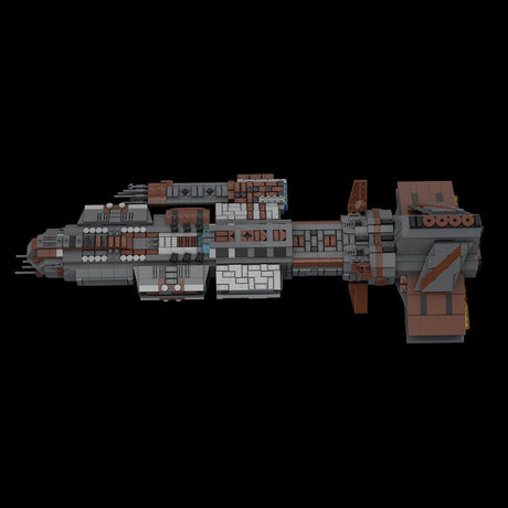 MOC - 126952 Lantean Aurora - class Klemmbausteine - LesDiy - Klemmbausteine