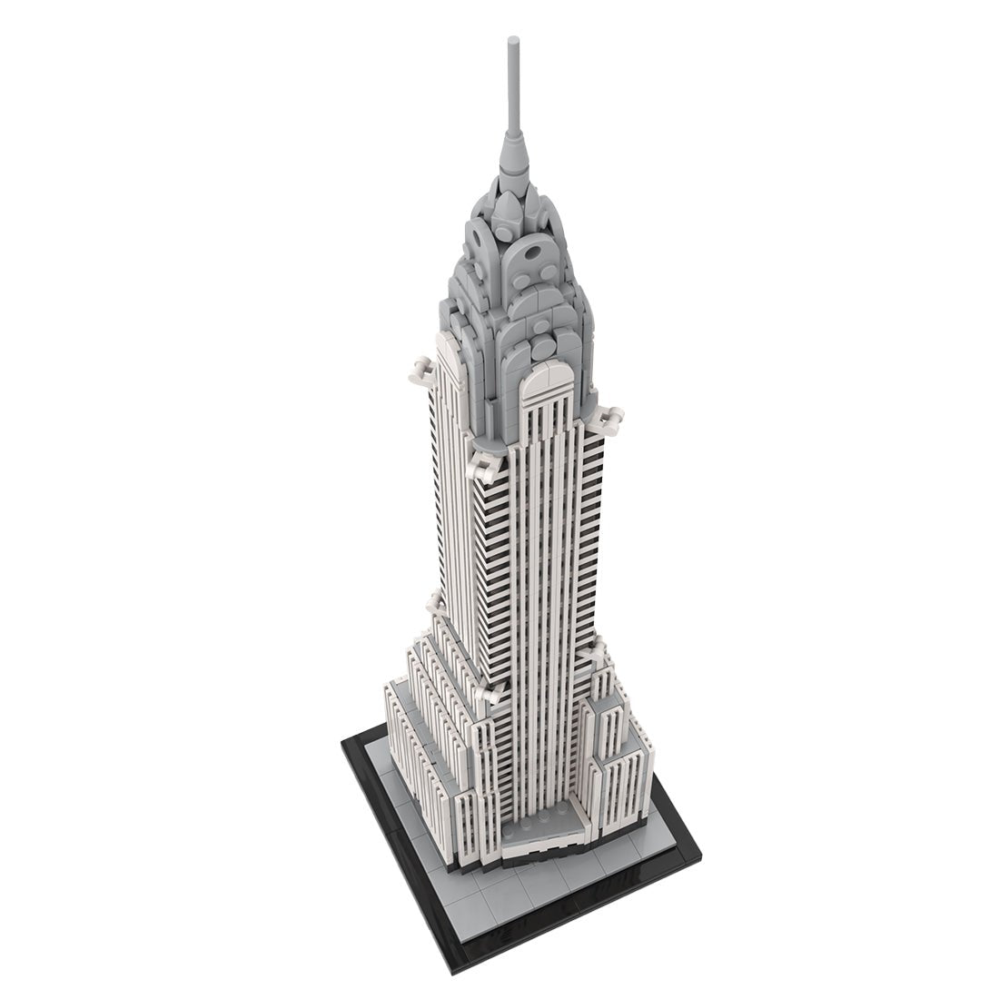 MOC - 127022 Chrysler Building 1:800 Scale Klemmbausteine - LesDiy - Klemmbausteine