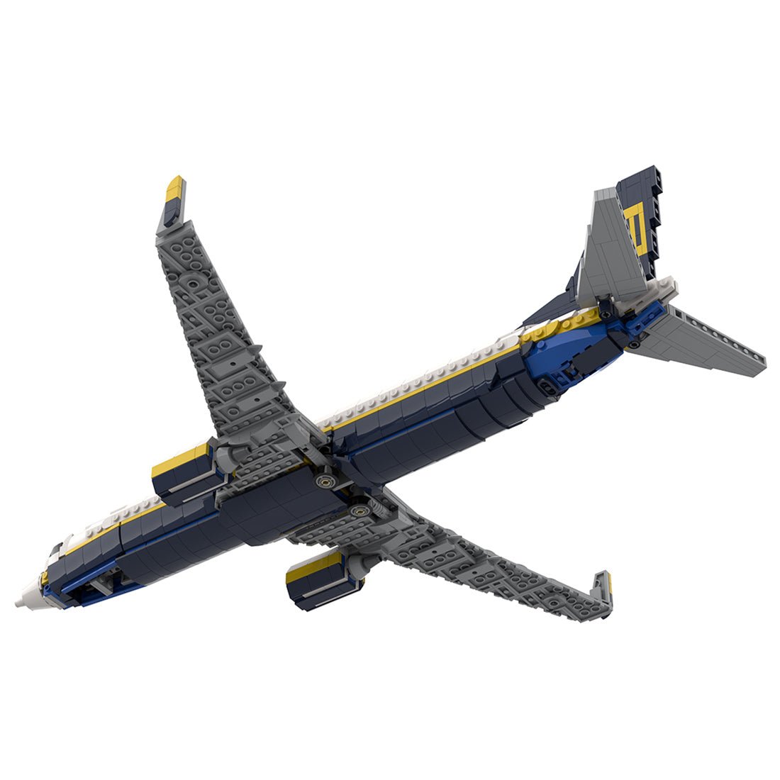 MOC - 127217 1/80 737 Jetliner Klemmbausteine - LesDiy - Klemmbausteine