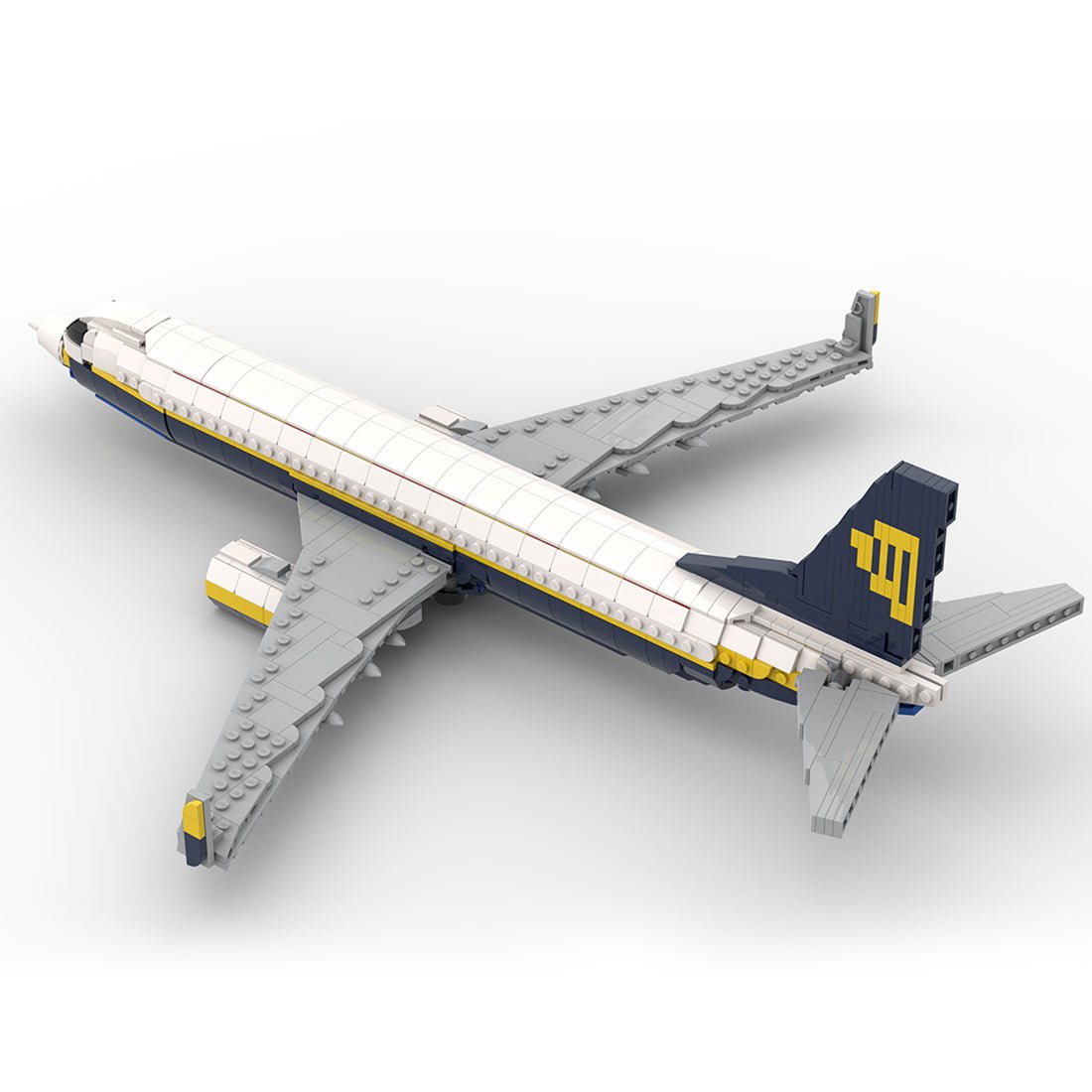 MOC - 127217 1/80 737 Jetliner Klemmbausteine - LesDiy - Klemmbausteine