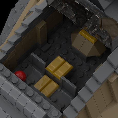 MOC - 127310 Goa'uld Tel'Tak Klemmbausteine - LesDiy - Klemmbausteine