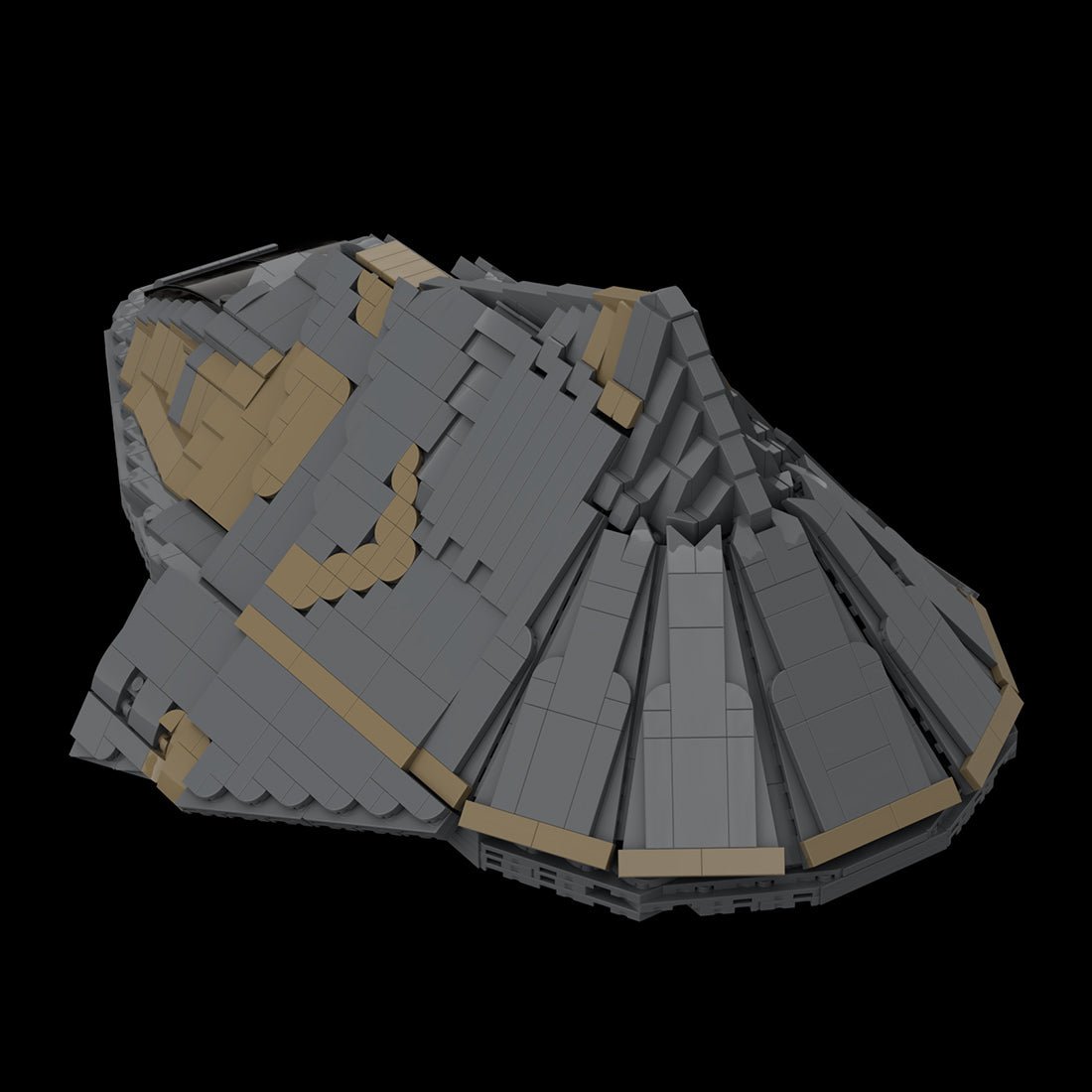 MOC - 127310 Goa'uld Tel'Tak Klemmbausteine - LesDiy - Klemmbausteine