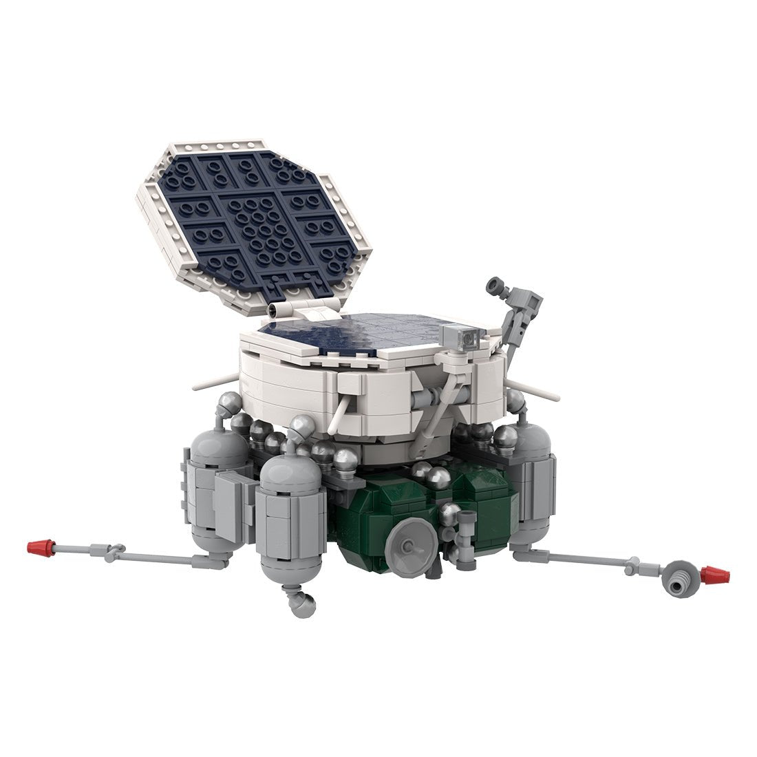 MOC - 127337 Luna 19/22 (Soviet lunar orbiter) Klemmbausteine - LesDiy - Klemmbausteine