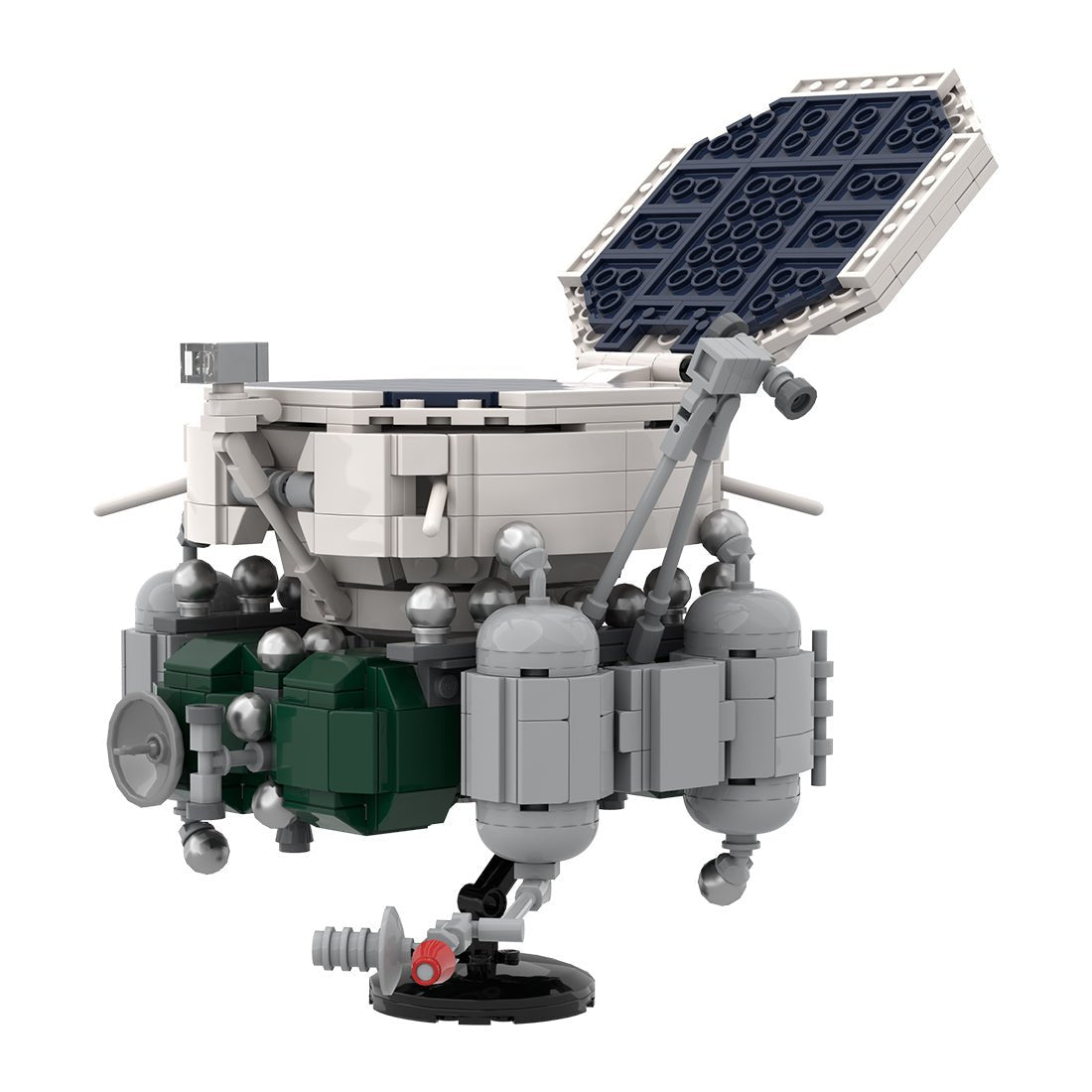 MOC - 127337 Luna 19/22 (Soviet lunar orbiter) Klemmbausteine - LesDiy - Klemmbausteine