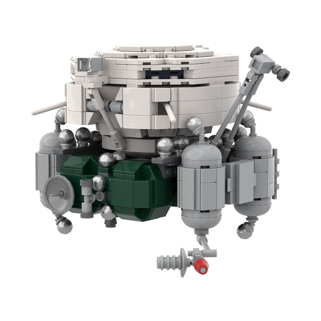 MOC - 127337 Luna 19/22 (Soviet lunar orbiter) Klemmbausteine - LesDiy - Klemmbausteine