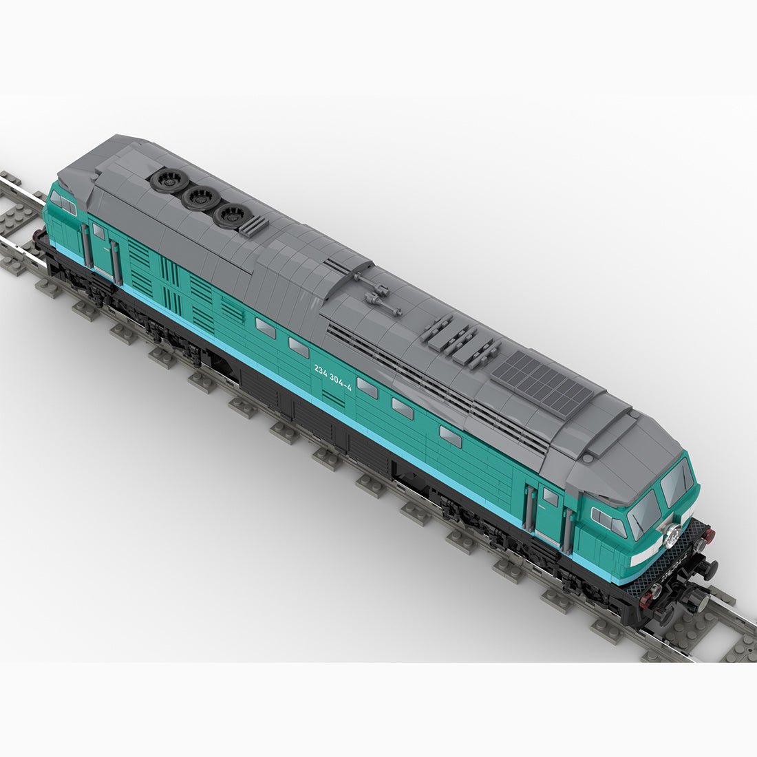 MOC-127413 Diesellokomotive BR 234 304 Klemmbausteine-LesDiy-Klemmbausteine