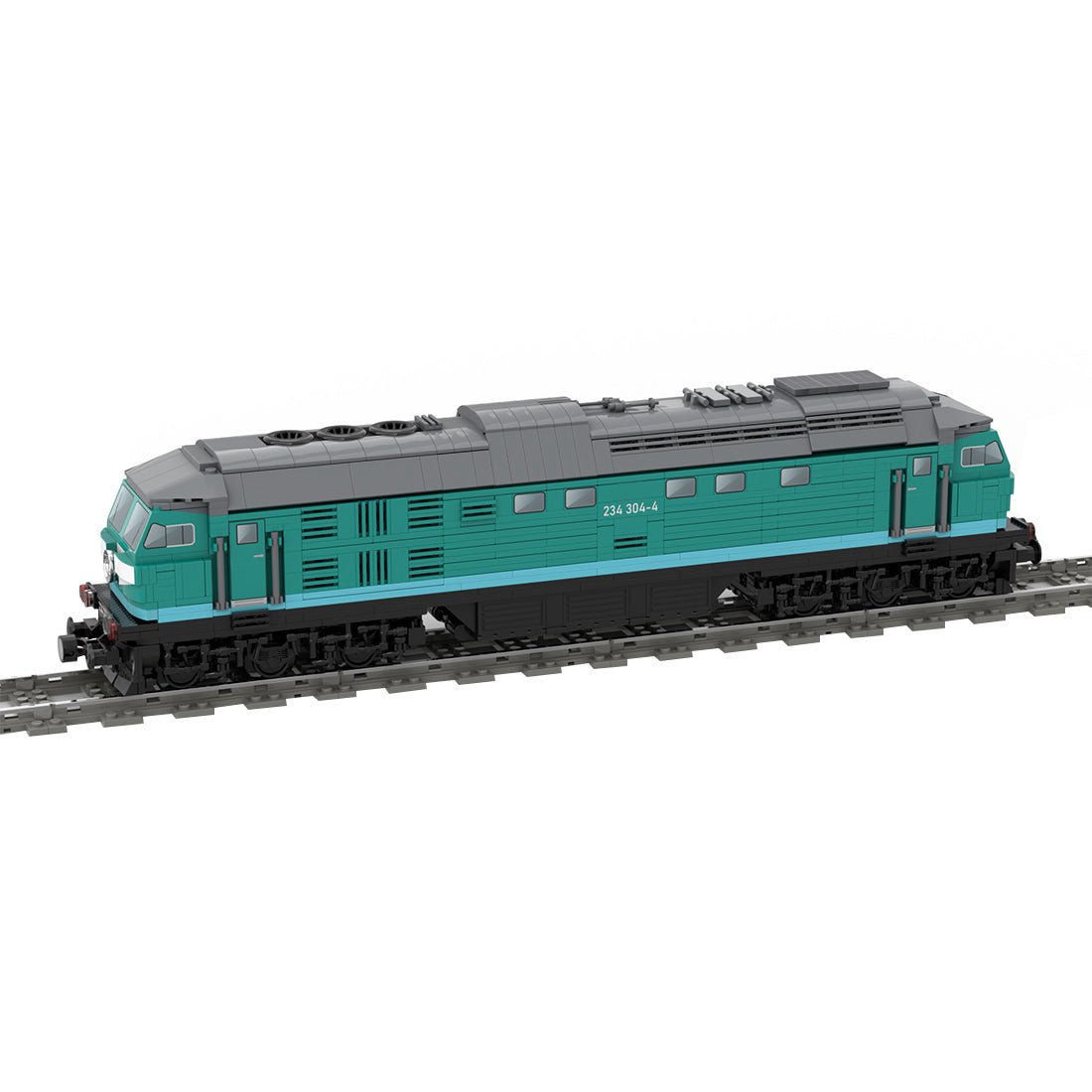 MOC-127413 Diesellokomotive BR 234 304 Klemmbausteine-LesDiy-Klemmbausteine