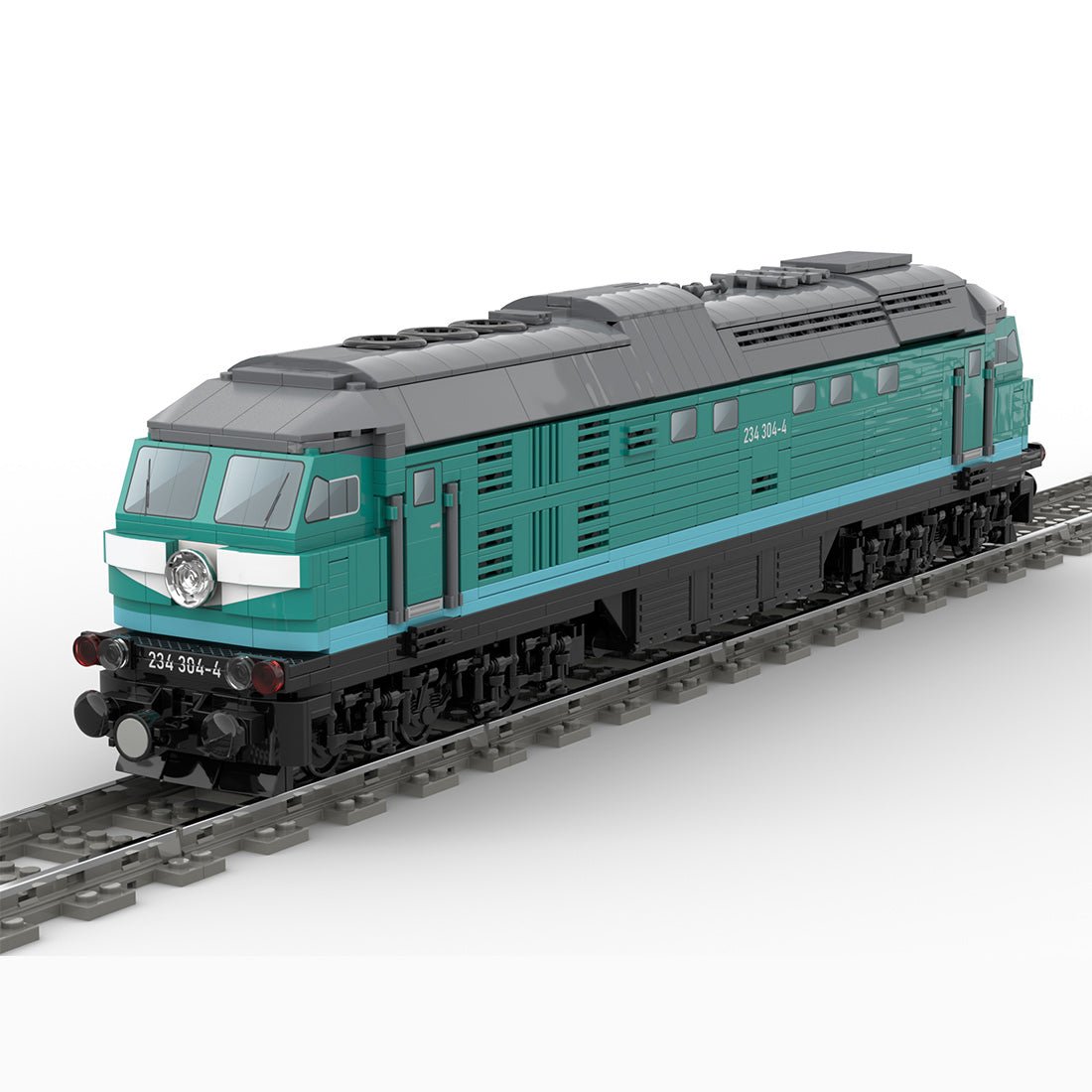 MOC-127413 Diesellokomotive BR 234 304 Klemmbausteine-LesDiy-Klemmbausteine