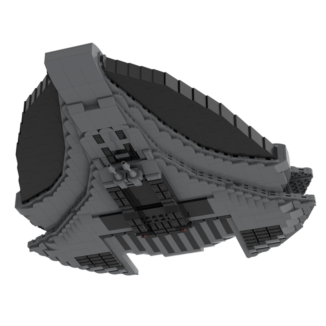 MOC - 127693 Goa'uld Al'kesh Klemmbausteine - LesDiy - Klemmbausteine