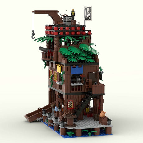 MOC - 127727 Pirate Tavern Klemmbausteine - LesDiy - Klemmbausteine