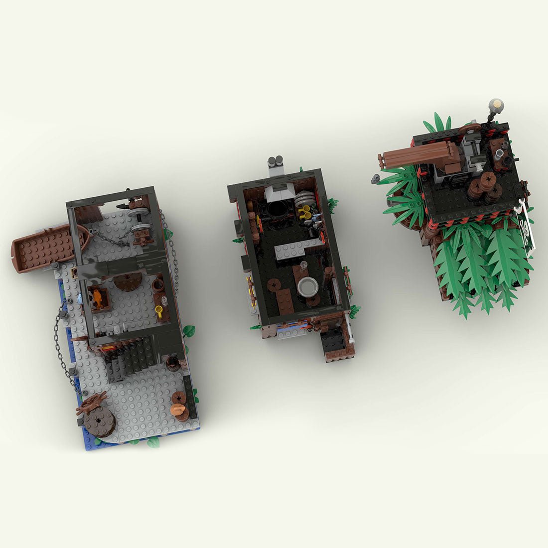 MOC - 127727 Pirate Tavern Klemmbausteine - LesDiy - Klemmbausteine