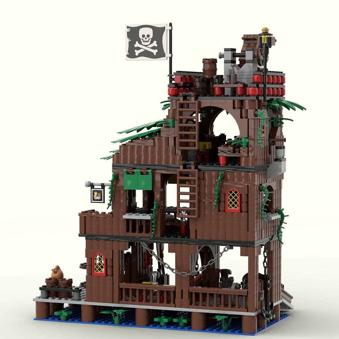 MOC - 127727 Pirate Tavern Klemmbausteine - LesDiy - Klemmbausteine