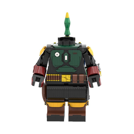 MOC - 127778 Boba Fett (Book of Boba Fett version) Klemmbausteine - LesDiy - Klemmbausteine