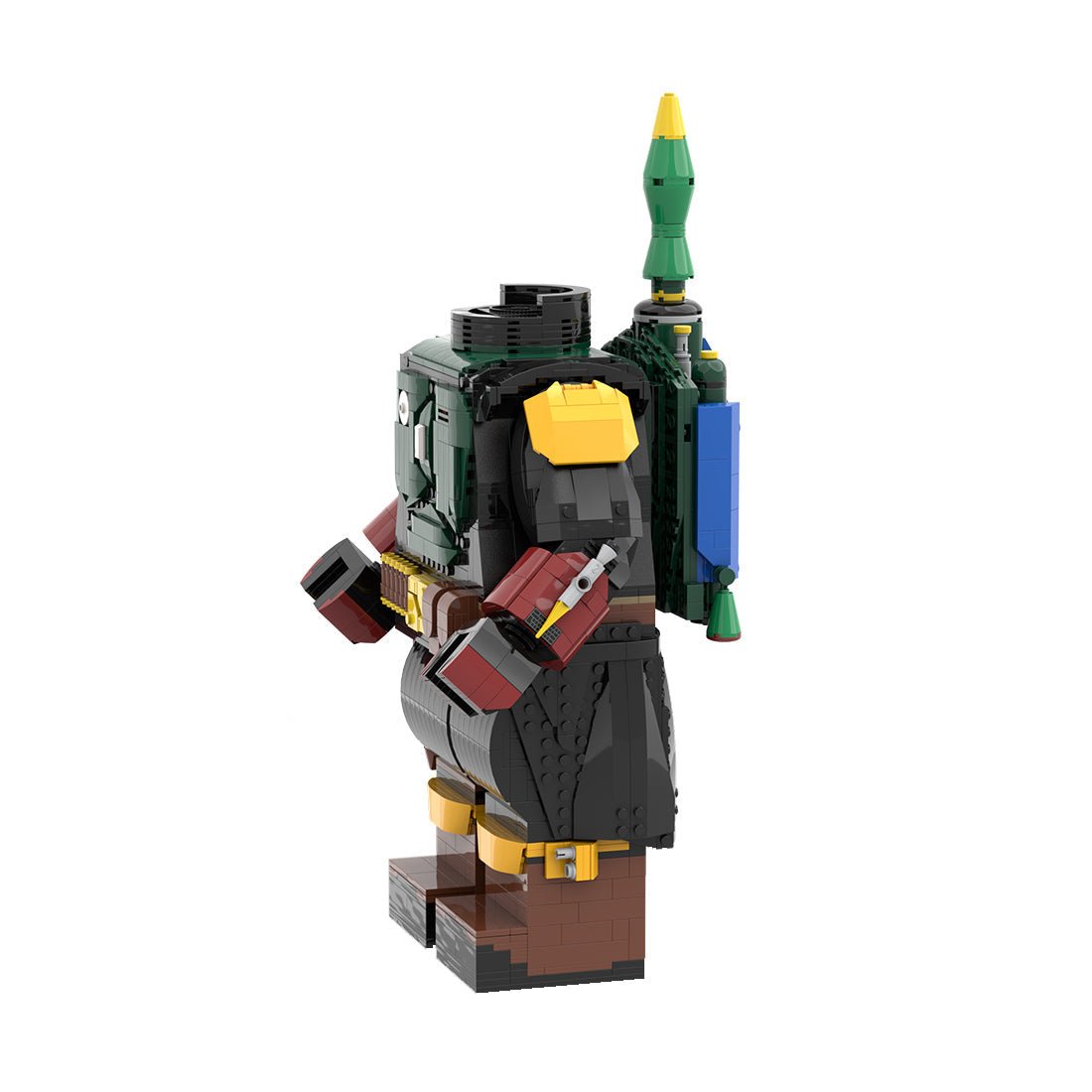 MOC - 127778 Boba Fett (Book of Boba Fett version) Klemmbausteine - LesDiy - Klemmbausteine