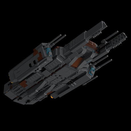 MOC - 128161 Asuran Corvette Klemmbausteine - LesDiy - Klemmbausteine