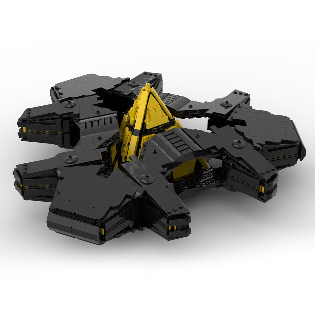 MOC - 128542 Goa'uld Ha'tak Klemmbausteine - LesDiy - Klemmbausteine