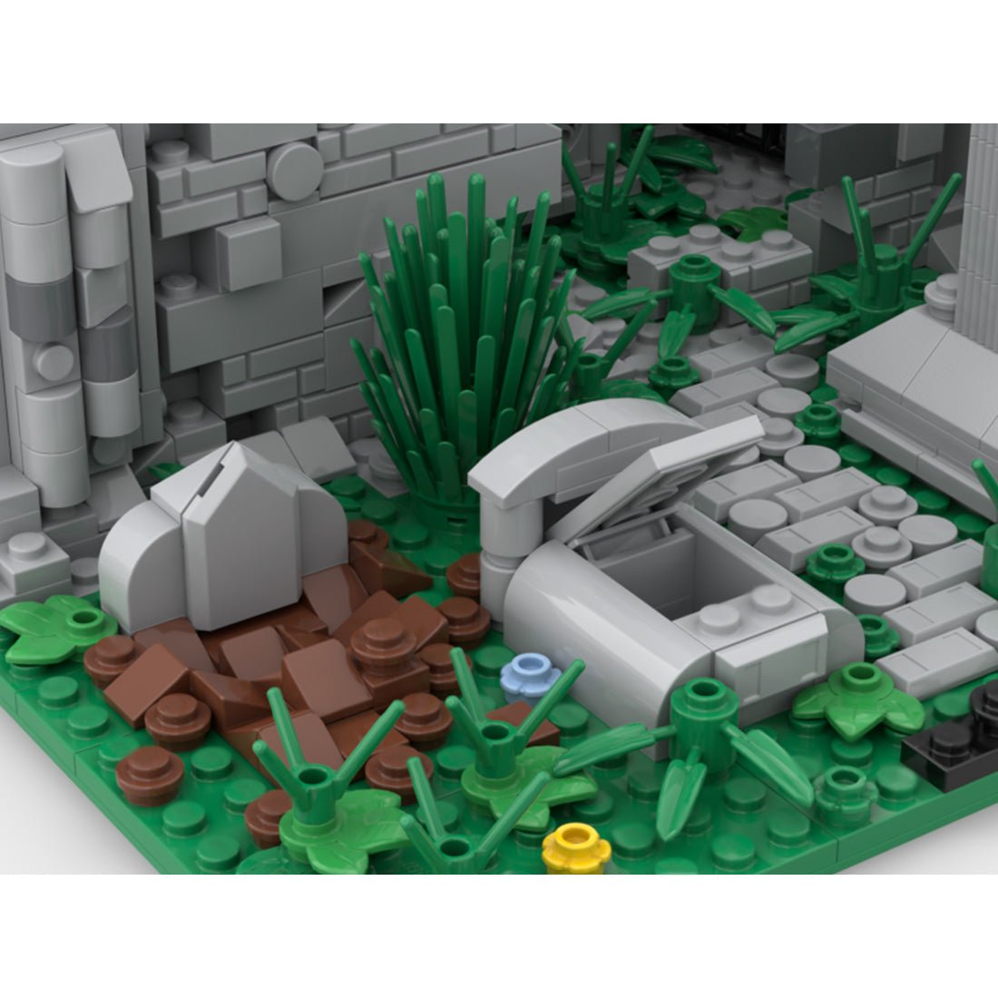 MOC - 128562 Crypt of the Rising Dead Klemmbausteine - LesDiy - Klemmbausteine