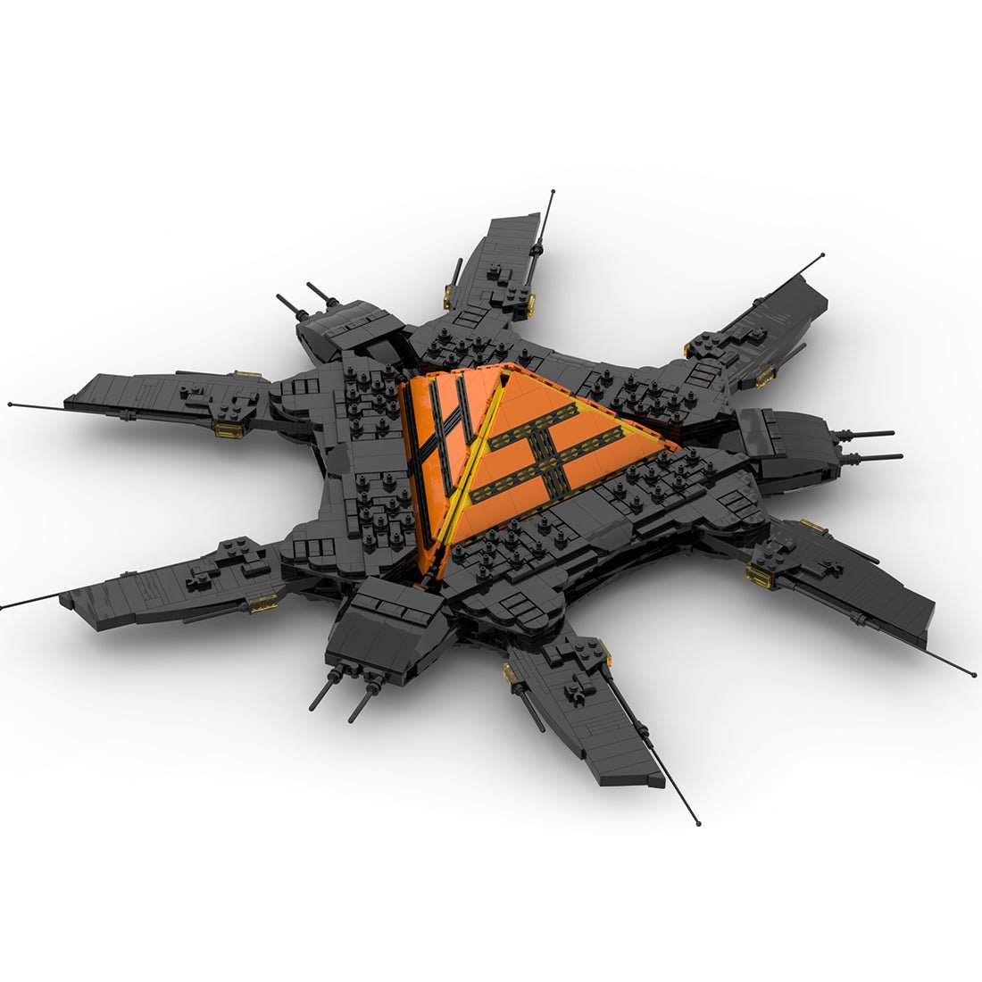 MOC - 128807 Apophis' Mothership Klemmbausteine - LesDiy - Klemmbausteine