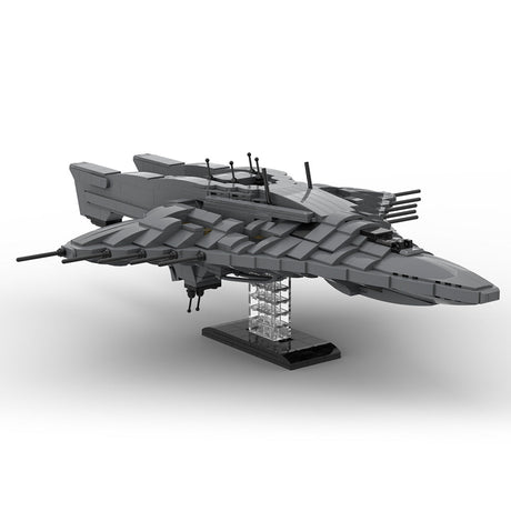 MOC - 129059 Wraith Cruiser Klemmbausteine - LesDiy - Klemmbausteine