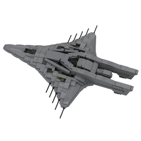 MOC - 129059 Wraith Cruiser Klemmbausteine - LesDiy - Klemmbausteine