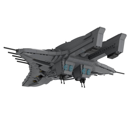 MOC - 129059 Wraith Cruiser Klemmbausteine - LesDiy - Klemmbausteine