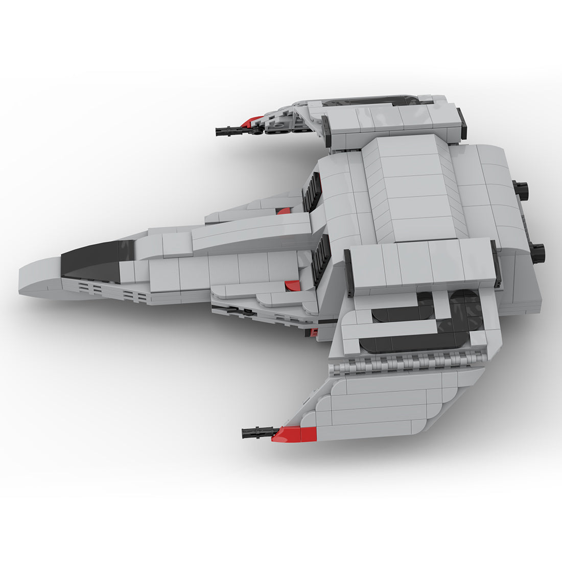 MOC - 129404 Wing Commander F - 107 Black Lance Klemmbausteine - LesDiy - Klemmbausteine