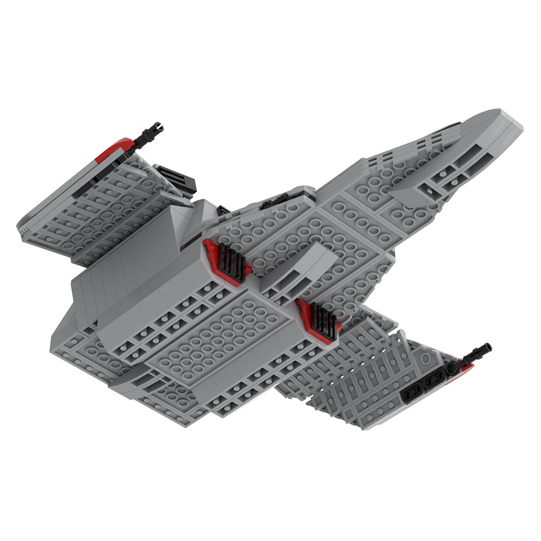 MOC - 129404 Wing Commander F - 107 Black Lance Klemmbausteine - LesDiy - Klemmbausteine