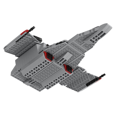 MOC - 129404 Wing Commander F - 107 Black Lance Klemmbausteine - LesDiy - Klemmbausteine