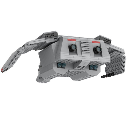 MOC - 129404 Wing Commander F - 107 Black Lance Klemmbausteine - LesDiy - Klemmbausteine