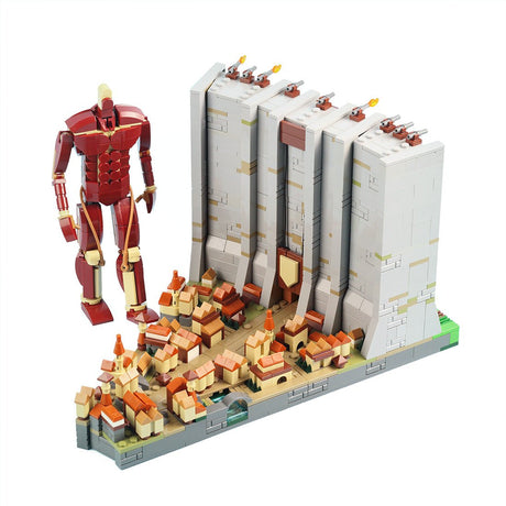 MOC - 129657 The Wall Klemmbausteine - LesDiy - Klemmbausteine