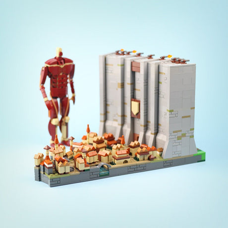 MOC - 129657 The Wall Klemmbausteine - LesDiy - Klemmbausteine