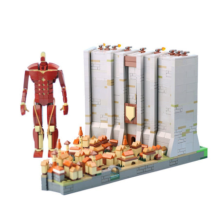 MOC - 129657 The Wall Klemmbausteine - LesDiy - Klemmbausteine