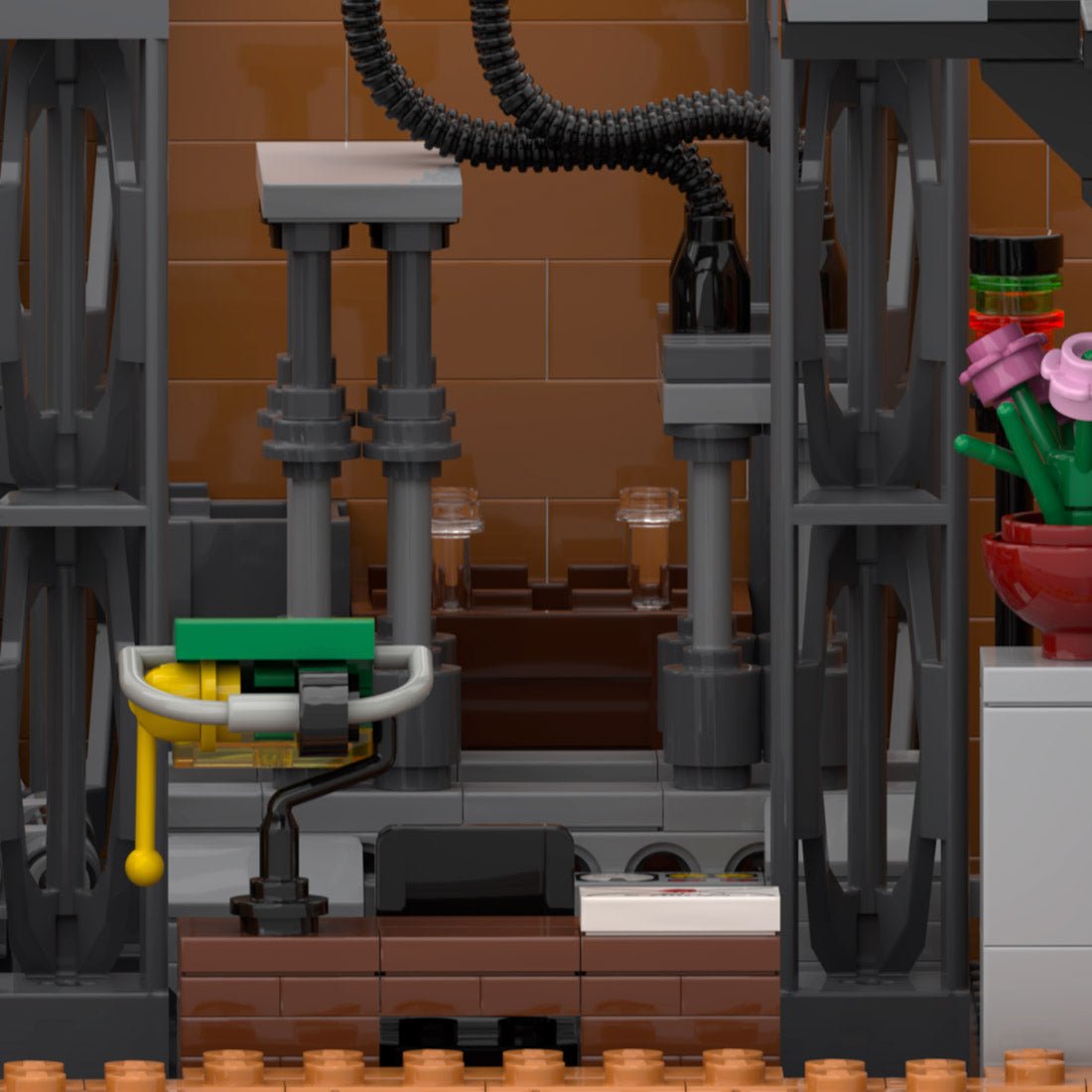 MOC - 129708 Big Cola Factory Klemmbausteine - LesDiy - Klemmbausteine