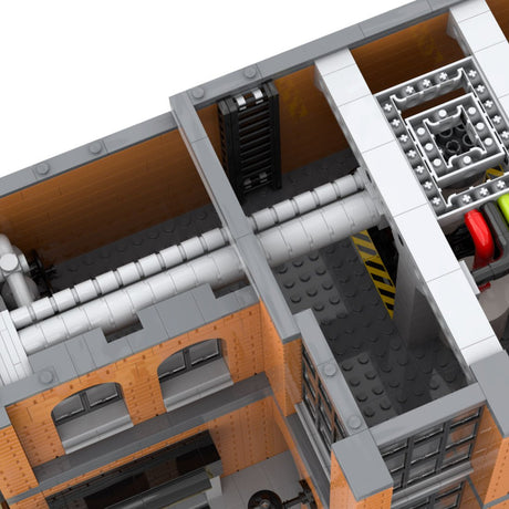 MOC - 129708 Big Cola Factory Klemmbausteine - LesDiy - Klemmbausteine