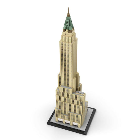 MOC - 130597 40 Wall Street 1:800 Scale (Bank of Manhattan Trust Building) Klemmbausteine - LesDiy - Klemmbausteine