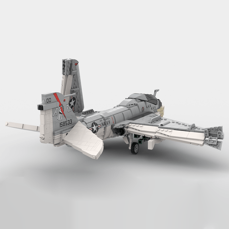 MOC - 130722 1:35 Scale A - 6E Intruder Klemmbausteine - LesDiy - Klemmbausteine