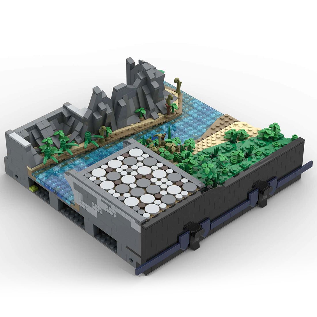 MOC - 131098 C4 - Uferunterbau Klemmbausteine - LesDiy - Klemmbausteine