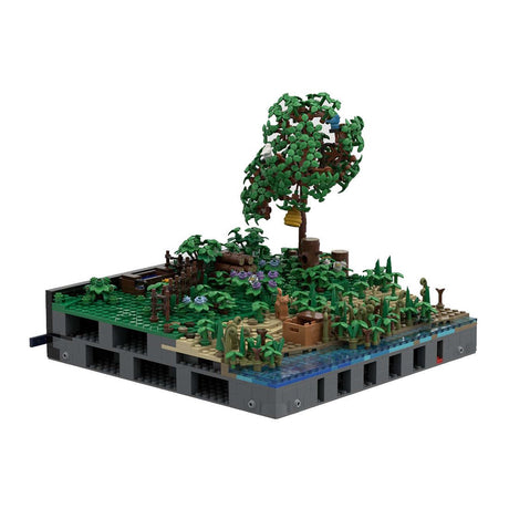 MOC - 131121 A2 - Landschafts - Submodul Klemmbausteine - LesDiy - Klemmbausteine