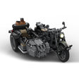 MOC - 131315 BMW R75 Sidecar combination Klemmbausteine - LesDiy - Klemmbausteine