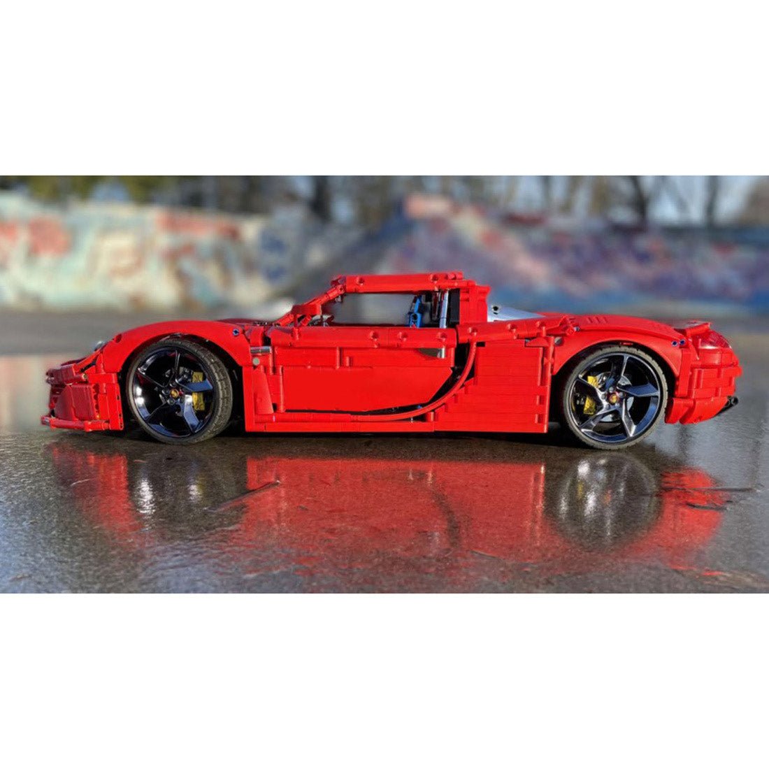 MOC - 131400 Porsche Carrera GT Klemmbausteine - LesDiy - Klemmbausteine