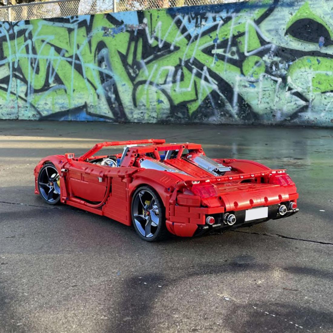 MOC - 131400 Porsche Carrera GT Klemmbausteine - LesDiy - Klemmbausteine