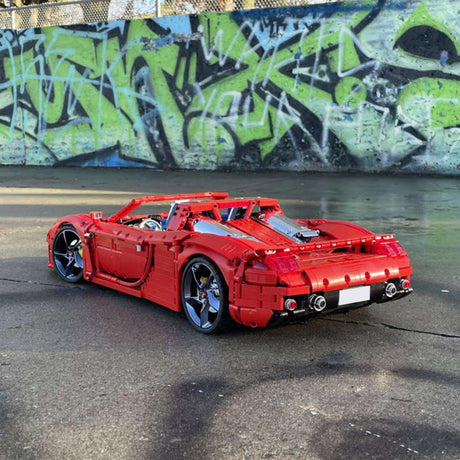 MOC - 131400 Porsche Carrera GT Klemmbausteine - LesDiy - Klemmbausteine