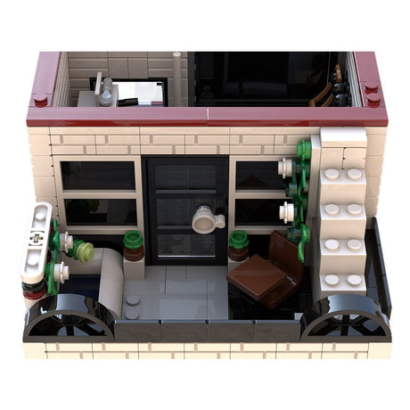 MOC - 131435 3 - in - 1 Fashion Store + Design Studio + Flower Shop Klemmbausteine - LesDiy - Klemmbausteine