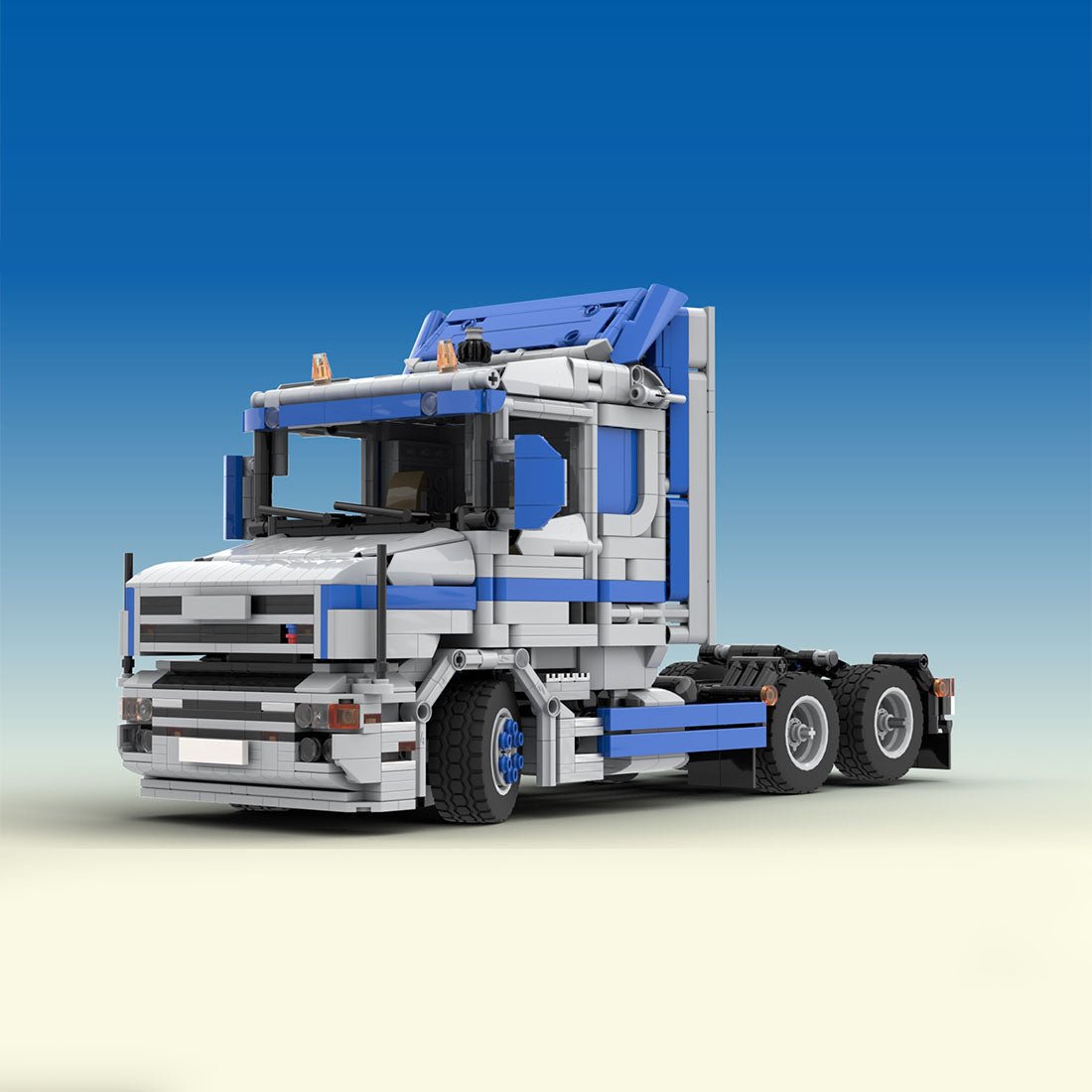 MOC - 131531 Scania T144 6x2 tractor Klemmbausteine - LesDiy - Klemmbausteine