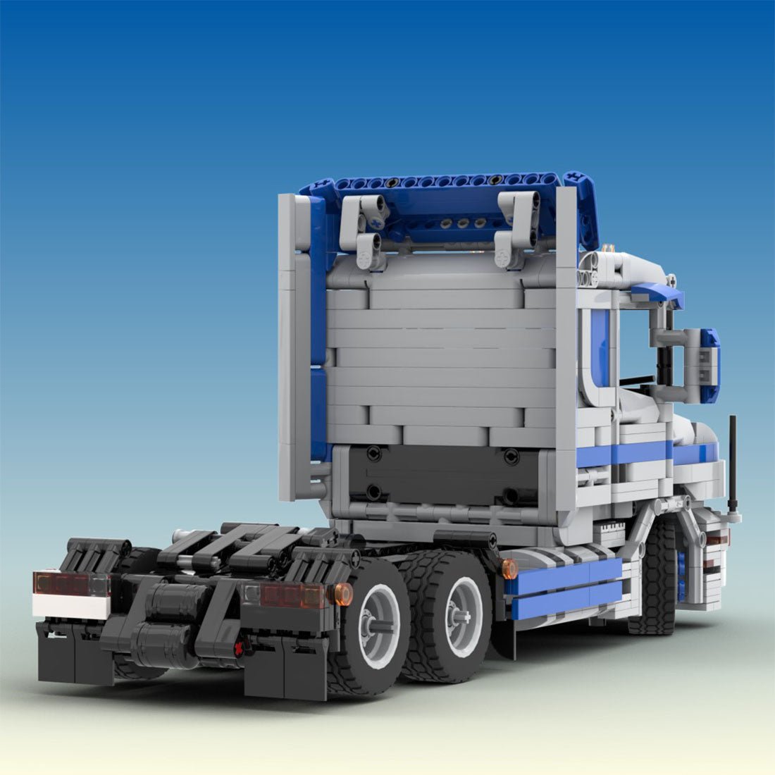 MOC - 131531 Scania T144 6x2 tractor Klemmbausteine - LesDiy - Klemmbausteine