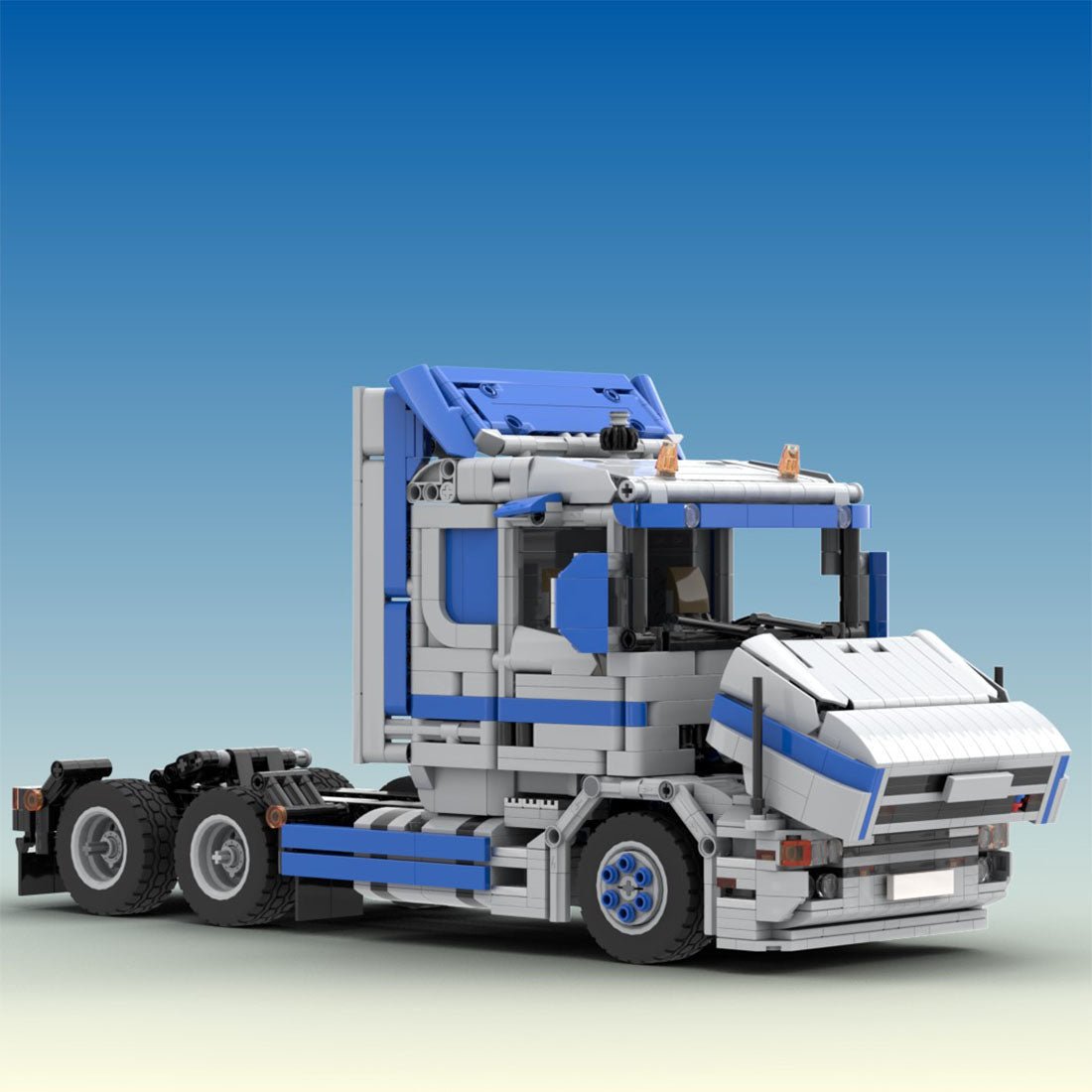 MOC - 131531 Scania T144 6x2 tractor Klemmbausteine - LesDiy - Klemmbausteine