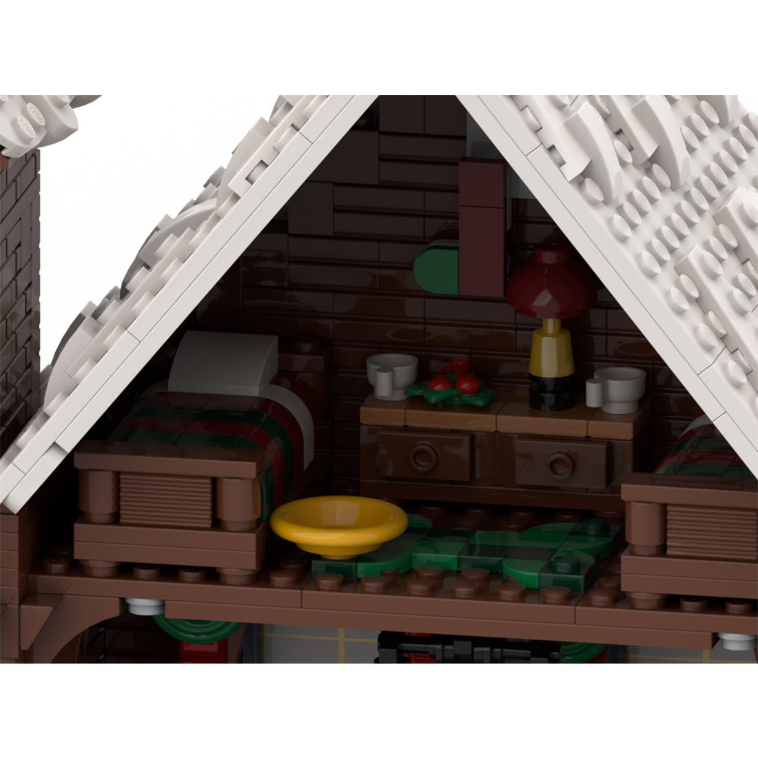 MOC - 132309 Winter Cottage Klemmbausteine - LesDiy - Klemmbausteine