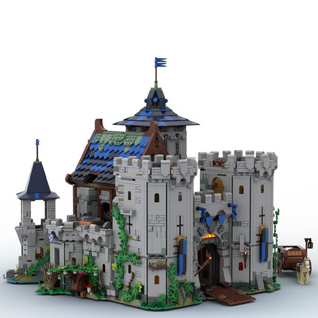 MOC - 132661 Festung des Schwarzen Falken Klemmbausteine - LesDiy - Klemmbausteine