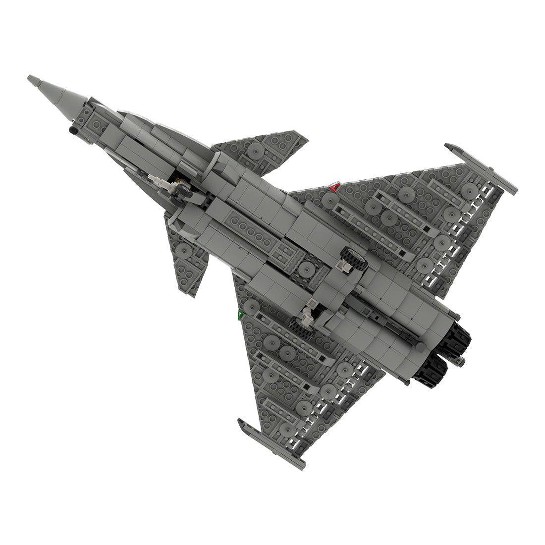 MOC - 133100 Dassault Rafale M - 1:35 Scale Klemmbausteine - LesDiy - Klemmbausteine